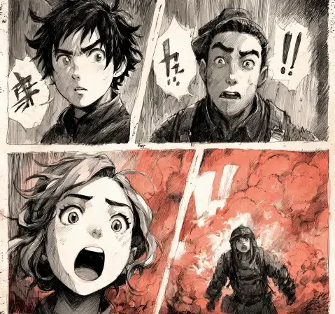 悬疑推理方向漫画《雨夜来信》封面